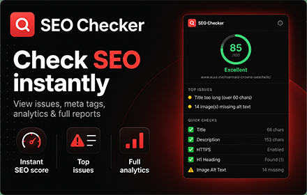 SEO Checker — Free On-Page SEO Audit Tool preview